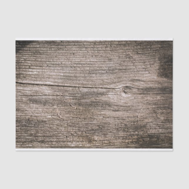 Old wooden planks tissue paper (Front)