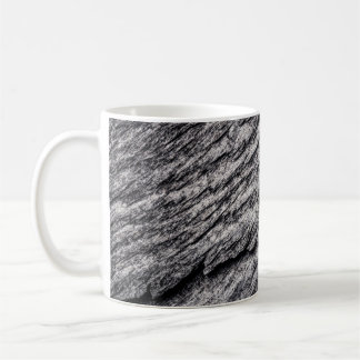 Old wooden surface textured background. Toned. hom Coffee Mug