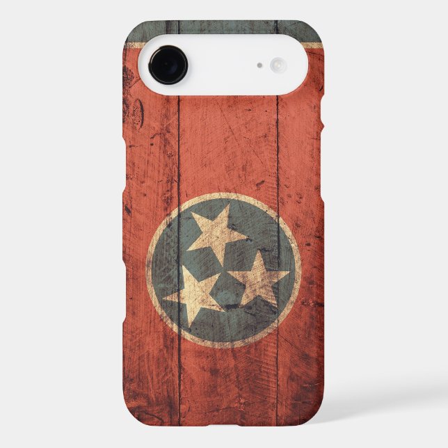 Old Wooden Tennessee Flag iPhone 6 case (Back)