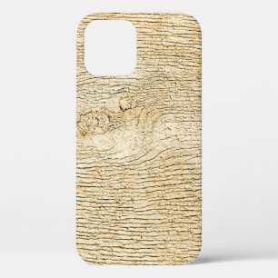 Old wooden texture paint tracesabstract, aged, ant iPhone 12 case