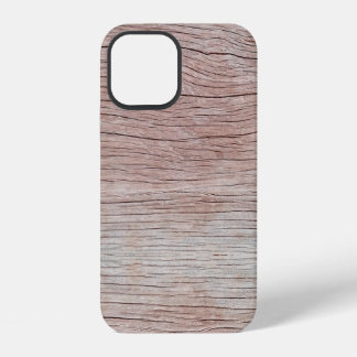 Old wooden texture with beautiful natural patterns iPhone 12 case