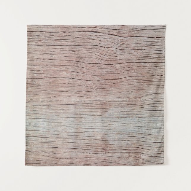 Old wooden texture with beautiful natural patterns tapestry (Front)
