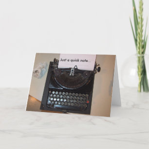 Old Word Processor Card