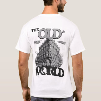 Old World Architecture T-Shirt – Vintage Elegance