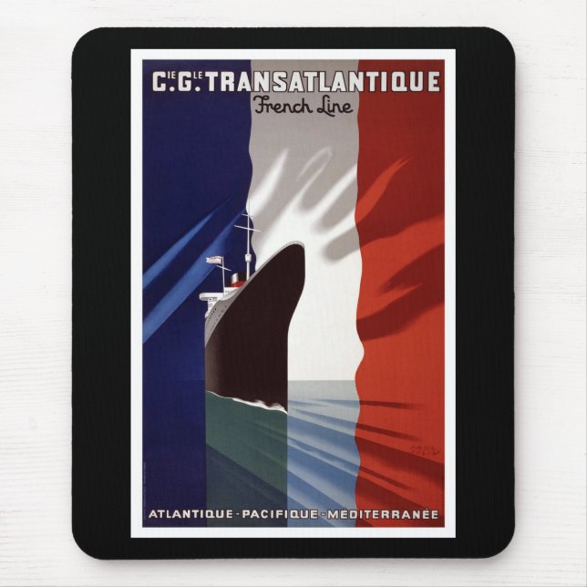 Old world cruise mousepad (Front)