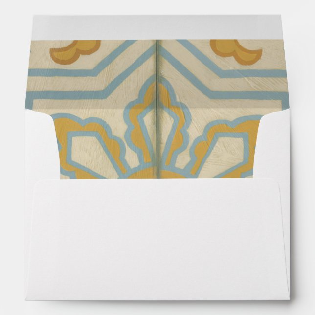 Old World Decorative Tile Pattern Envelopes (Back (Bottom))