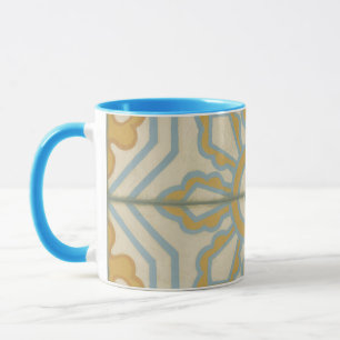 Old World Decorative Tile Pattern Mug