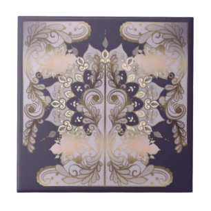 Old world design ceramic tile