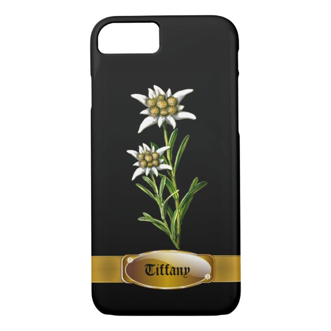 Old World Edelweiss Custom  Case-Mate iPhone Case (Back)