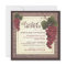 Old World Grapevine Wine Bridal Shower Invitation