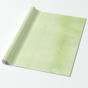 Old World Green Parchment Look Personalised Wrapping Paper