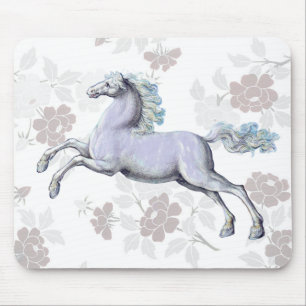 Old World Horse Vintage Style Mouse Pad