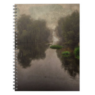 Old World Landscape Fine Art Painting Notebook