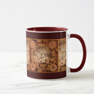 Old World Map Art - 1481 Mug