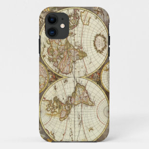 Old World Map iPhone 11 Case