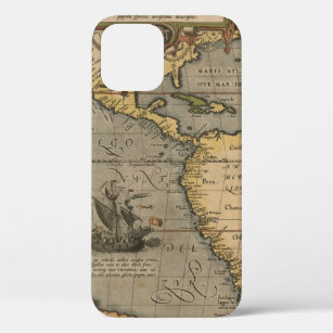 Old World Map iPhone 12 Pro Case
