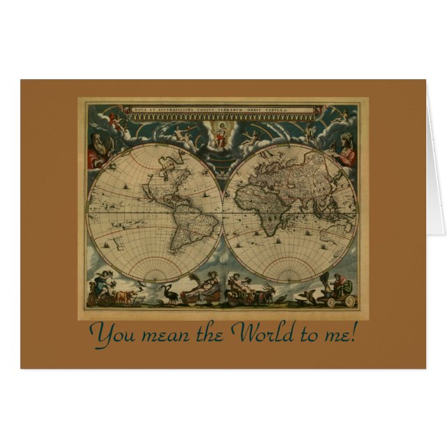 Old World Map Gifts (Front Horizontal)