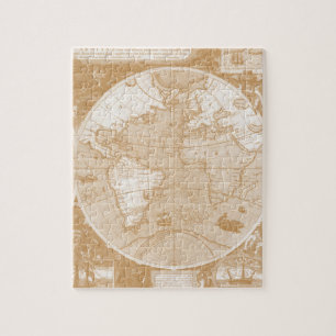 Old World Map Photo Puzzle