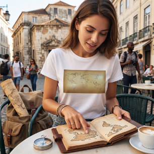 Old World Map T-Shirt