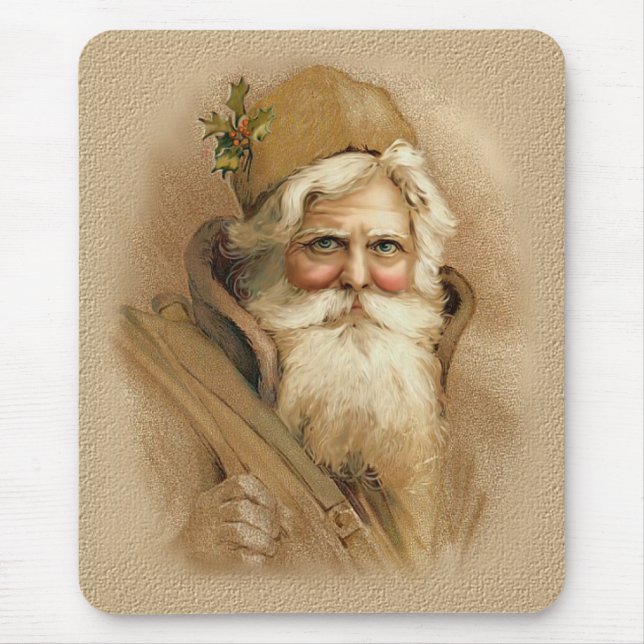 Old World Santa Mouse Pad (Front)