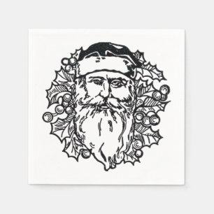 Old World Santa Paper Napkin