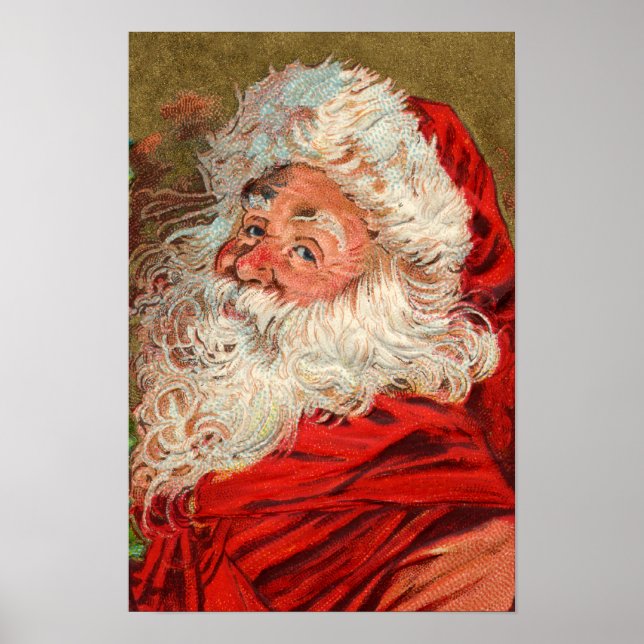 Old World Santa Poster (Front)
