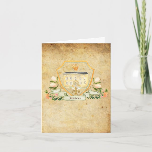 Old World Shakespeare | Fairytale Invitation (Front)