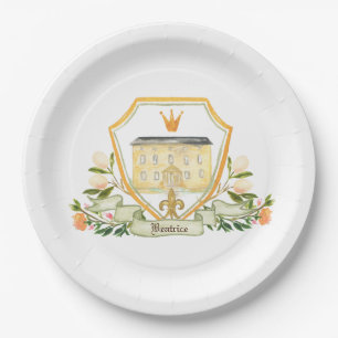 Old World Shakespeare   Fairytale Paper Plate