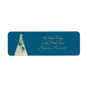 Old World Trees Return Address Labels 