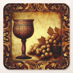 Old World Wine Coaster / Chalices and Goblets 02
