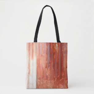 Old zinc background in vintage style. Rusted wall  Tote Bag