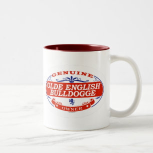 Olde English Bulldogge Two-Tone Coffee Mug