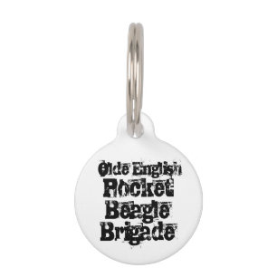 Olde English Pocket Beagle Brigade Dog Tag