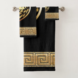 Olde English Royal Lion Designer  Bath Towel Set