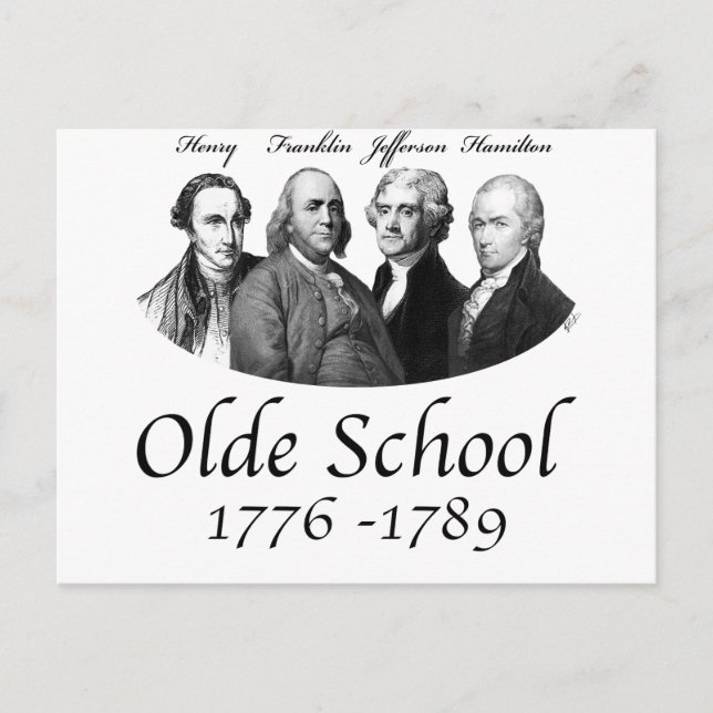 Olde School Postcard (Front)