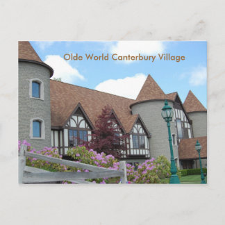 Olde World Canterbury Village Post Card 2