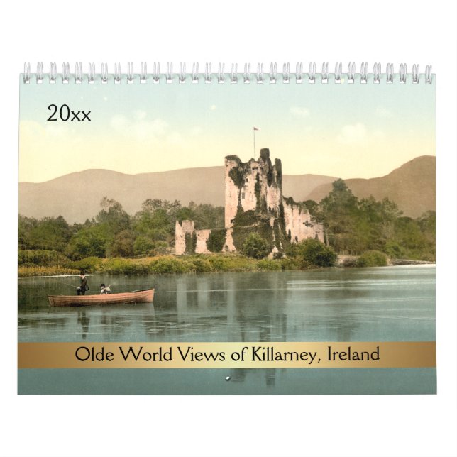 Olde World Views of Killarney Ireland Calendar (Cover)