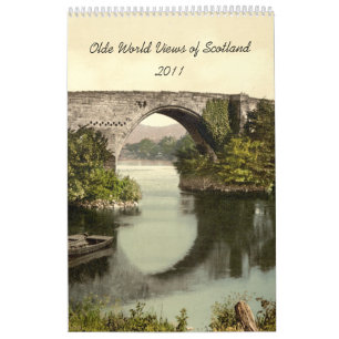 Olde World Views of Scotland  Calendar