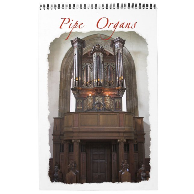 Olde Worlde Pipe organ calendar (Cover)