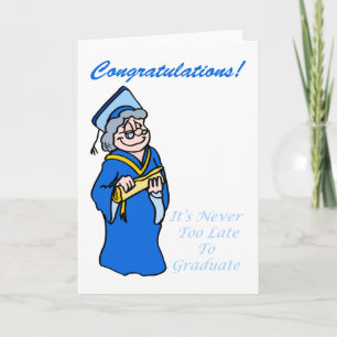 Older and Wiser Grad Card