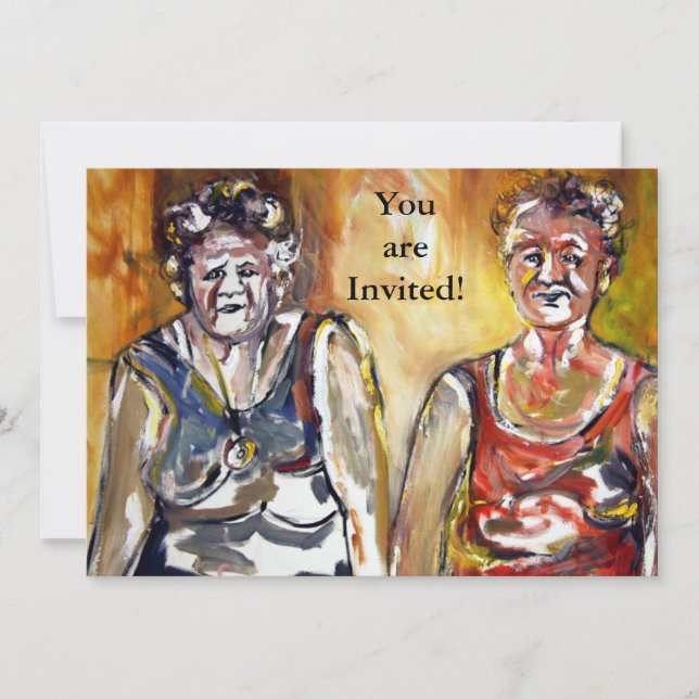 Older Bolder Ladies Invitation (Front)