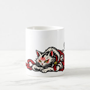 Older Stronger Stranger Nekomata Yokai Coffee Mug