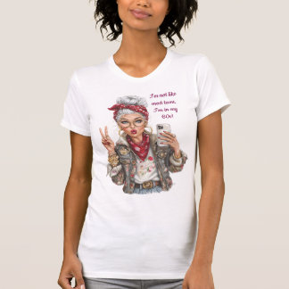 Older woman humour tshirt, personalised T-Shirt
