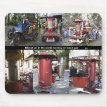 Oldest car running on wood