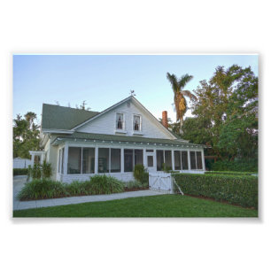 Oldest House in Naples, Florida Photo Print