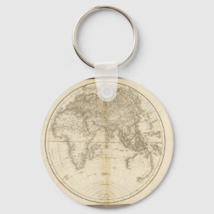 Oldest map of the world key ring