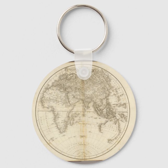 Oldest map of the world key ring (Front)