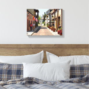 Oldest street St. Augustine, Florida Canvas Print