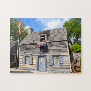 Oldest Wooden Schoolhouse St. Augustine, Floirda Jigsaw Puzzle