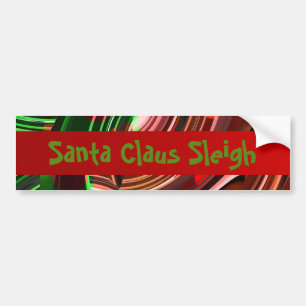 Oldfashion Peppermint Candy Design Bumper Sticker